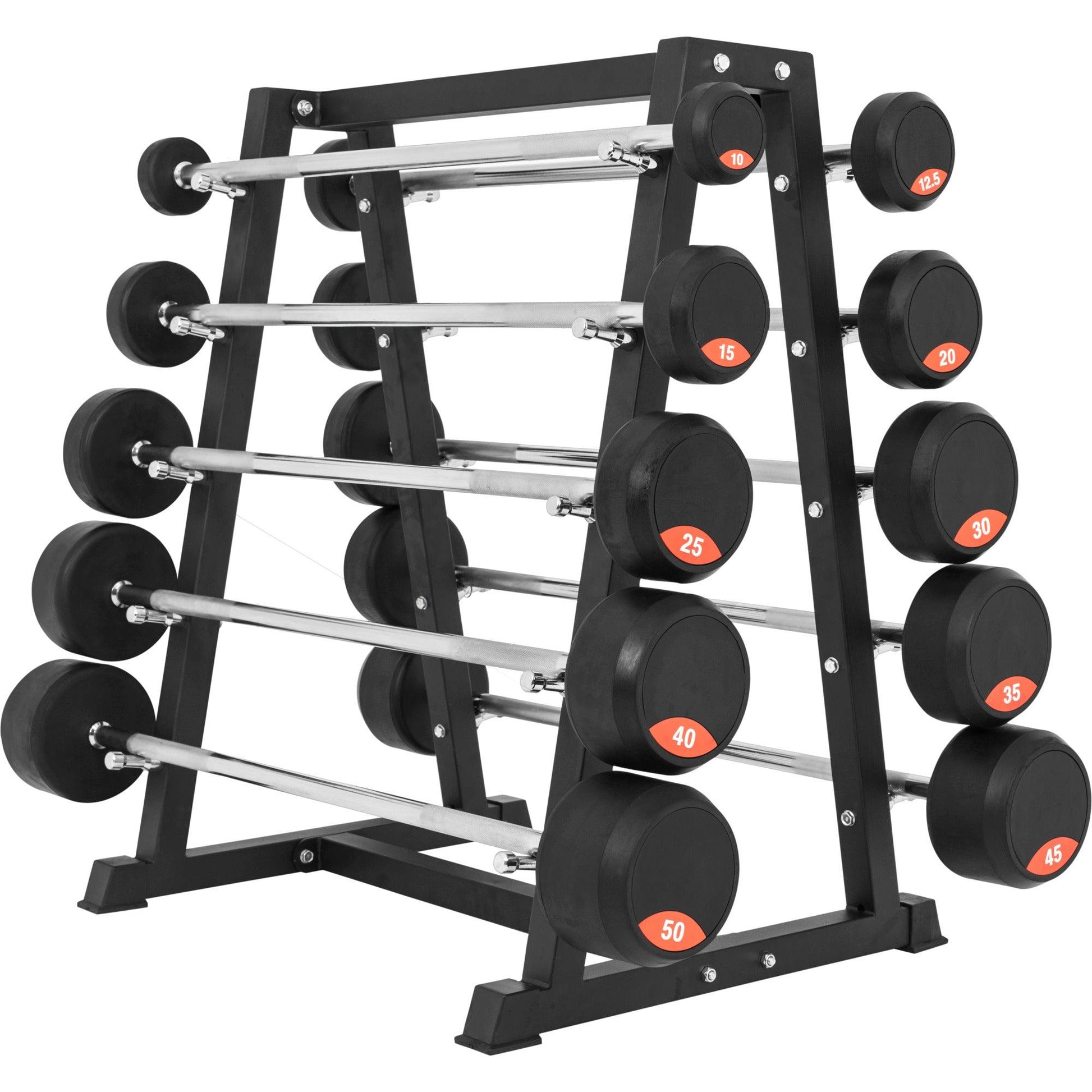 Rack de rangement pour barres en caoutchouc - Gorilla Sports France