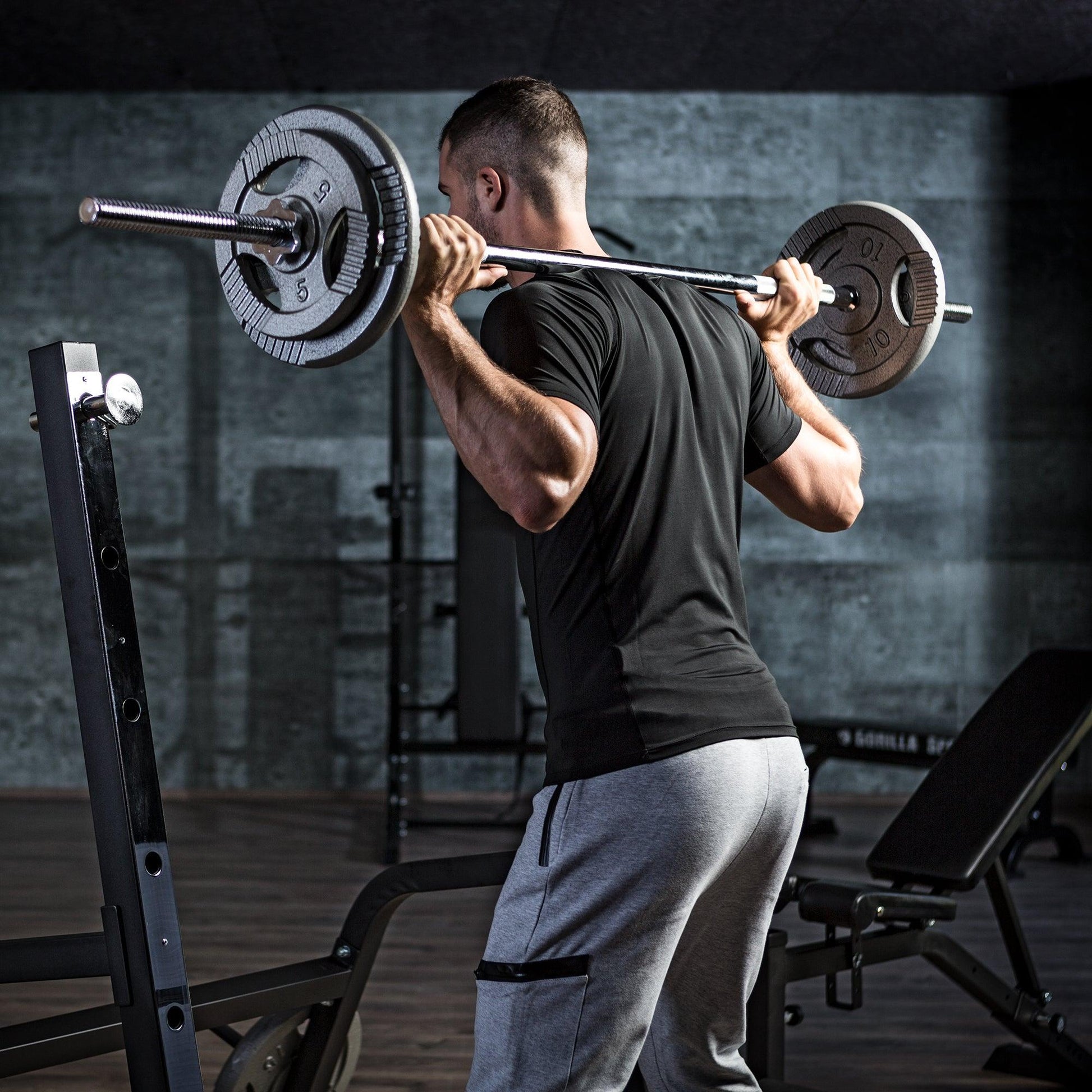 Barre longue Xtra Chromée de 170 cm - Gorilla Sports France