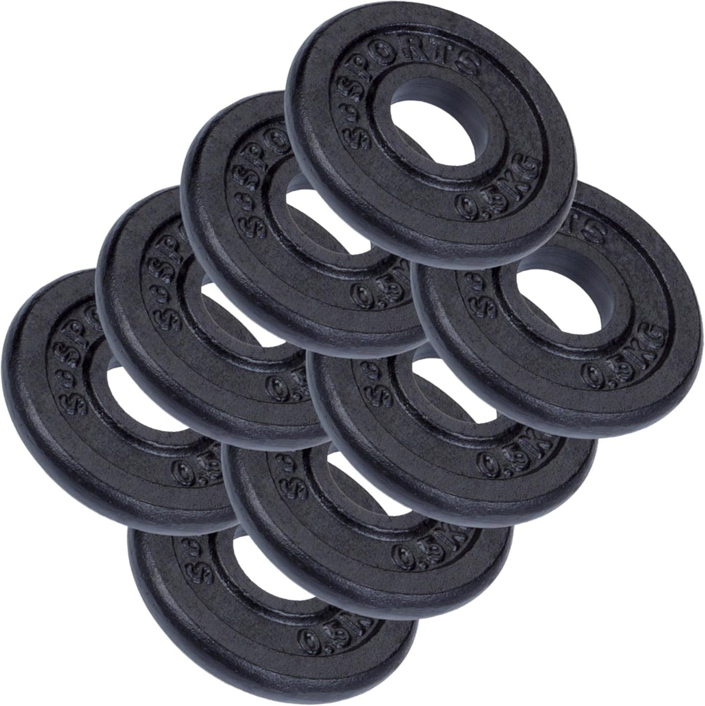 Disques de musculation en fonte 2 – 20 kg