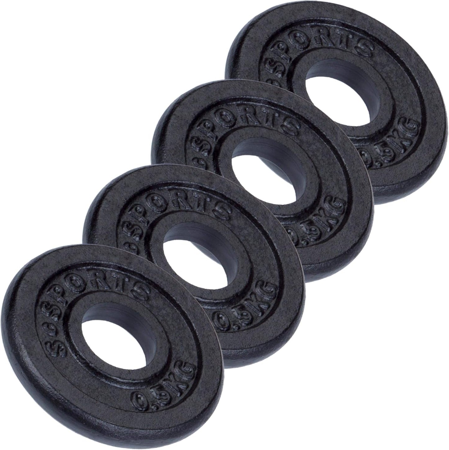 Disques de musculation en fonte 2 – 20 kg