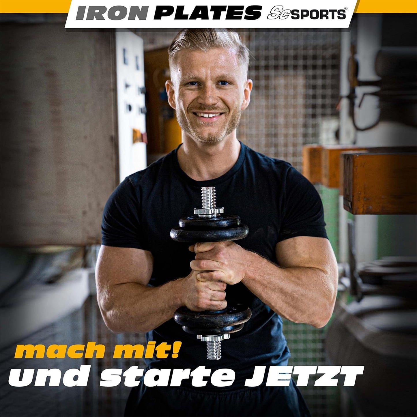 Disques de musculation en fonte 2 – 20 kg