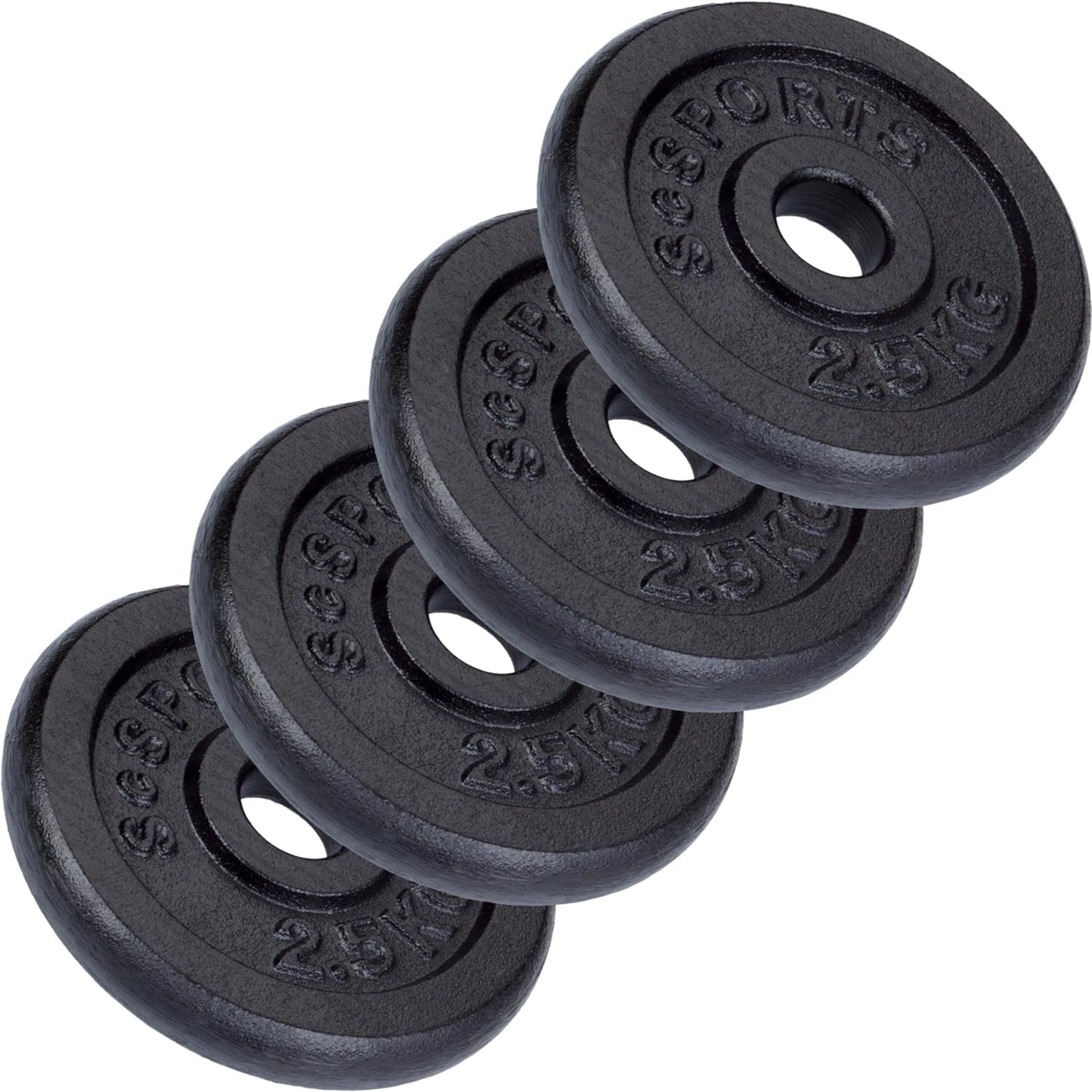 Disques de musculation en fonte 2 – 20 kg
