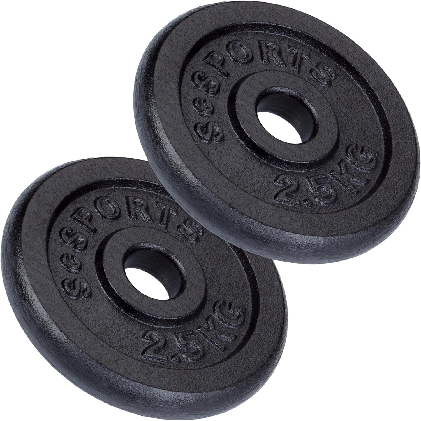 Disques de musculation en fonte 2 – 20 kg