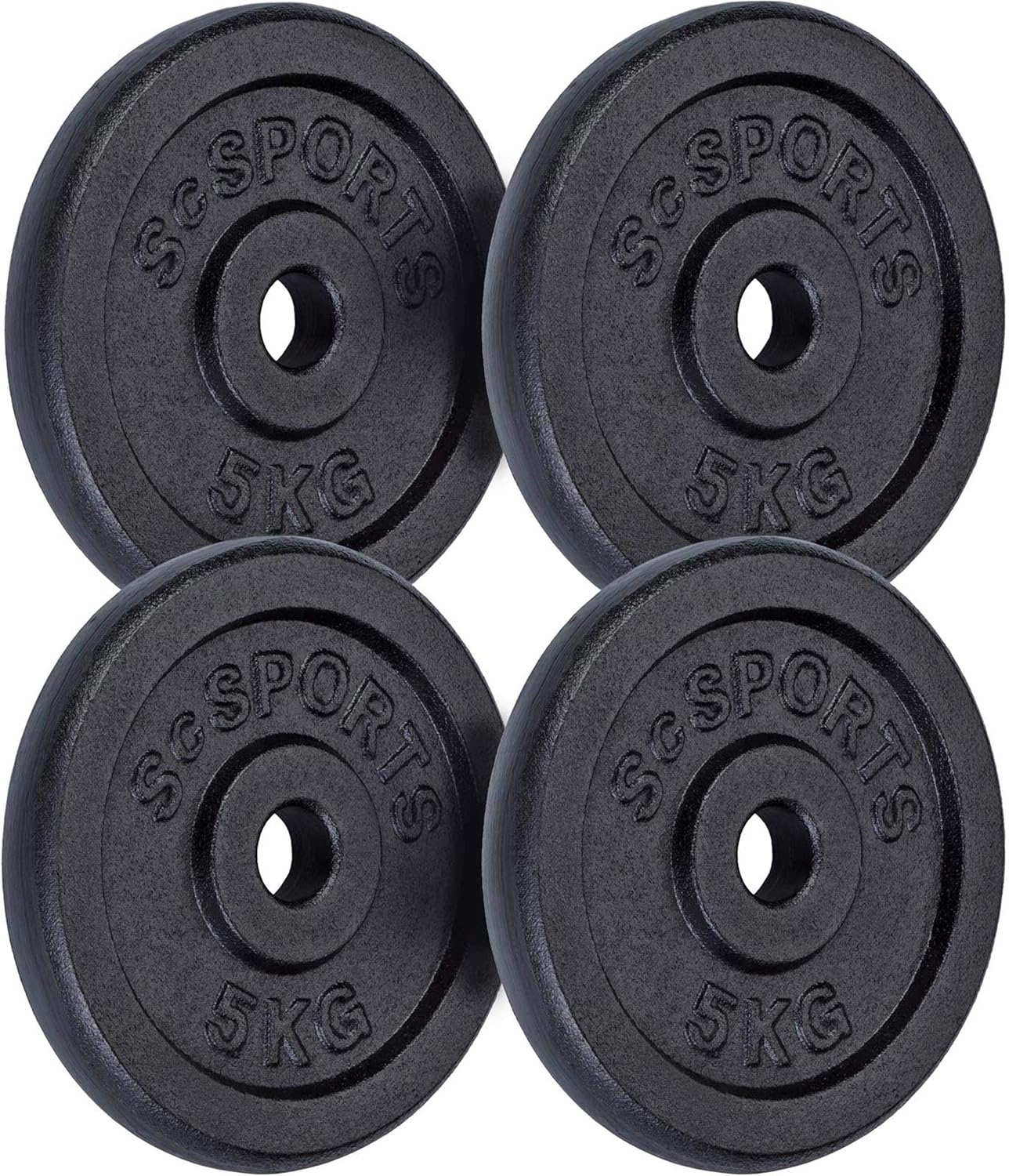Disque musculation fonte - Set 10 - 40 kg (30 mm)