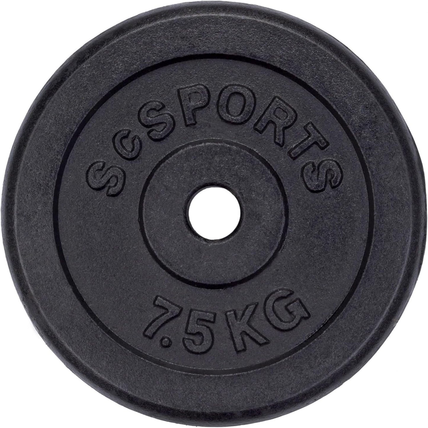 Disques de musculation 30/31 mm en fonte 15 – 60 kg