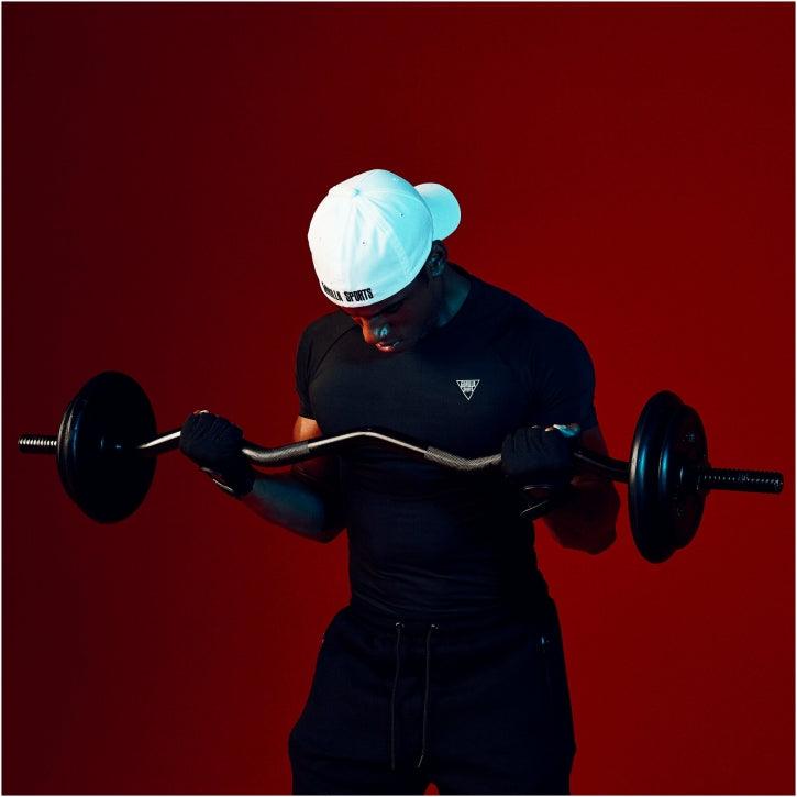 Barre curl SZ 120 cm - Gorilla Sports France
