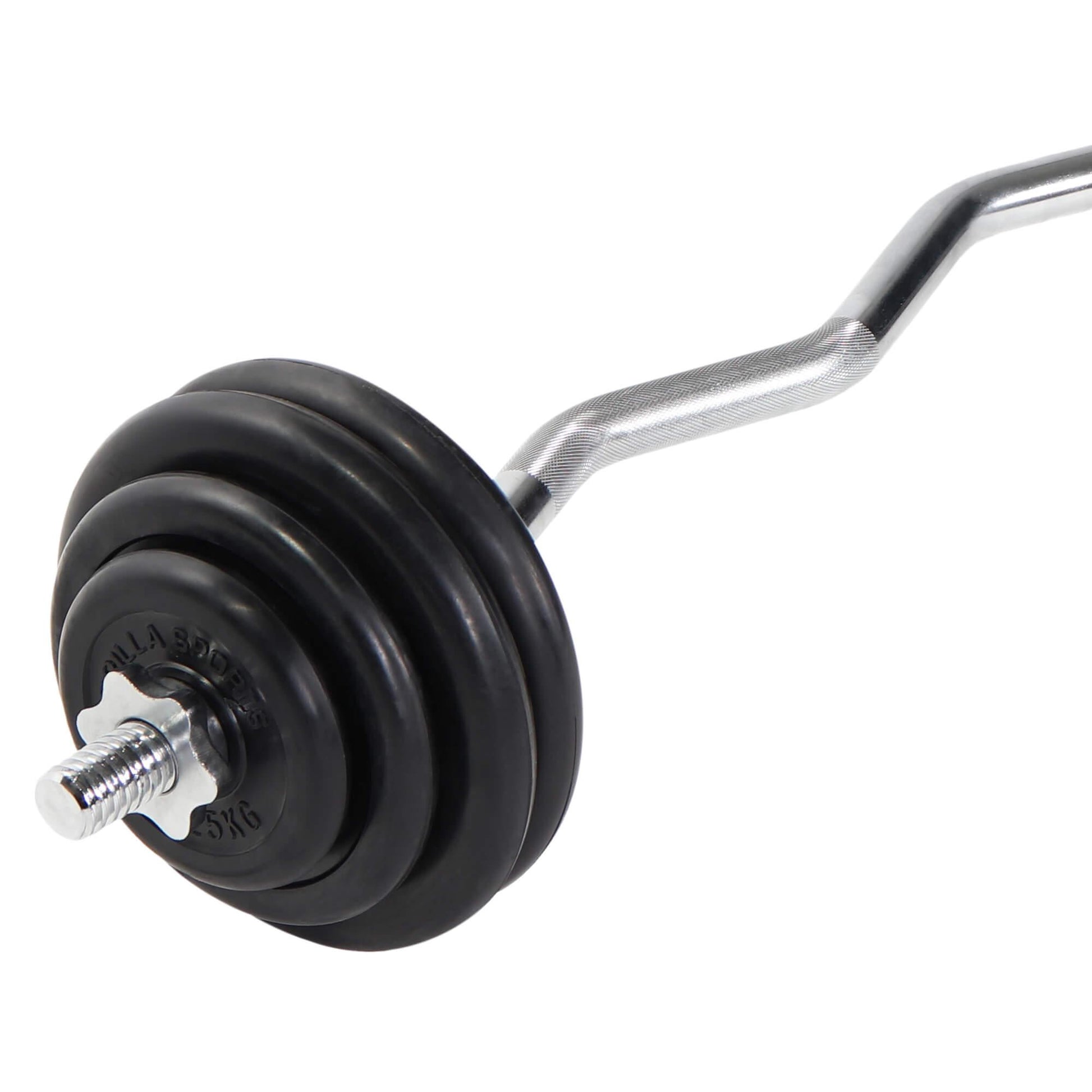 Set d’haltères curl SZ en fonte 35 kg - Gorilla Sports France