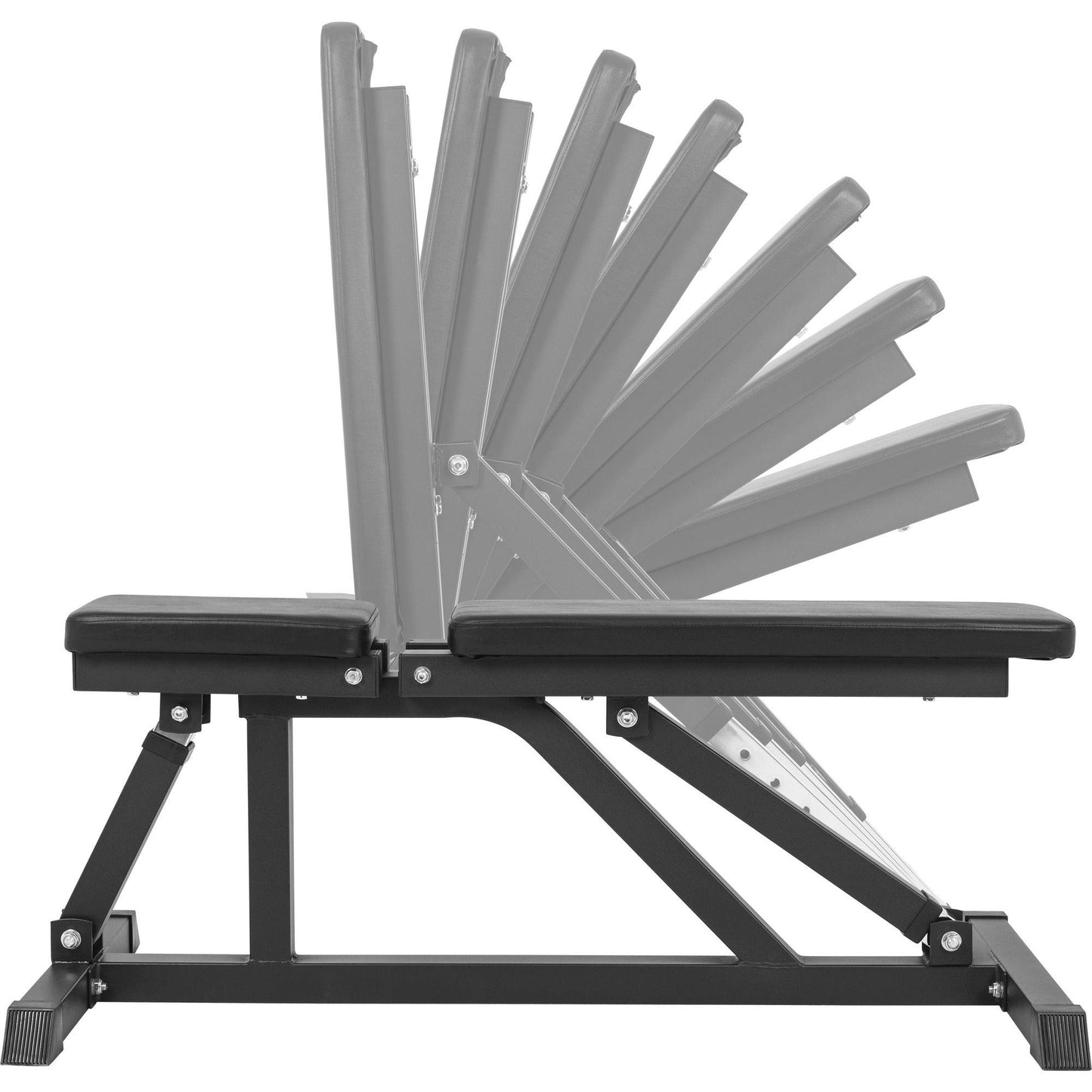 Banc de musculation avec support pour haltères longs et set d'haltères olympiques de 150 kg - Gorilla Sports France