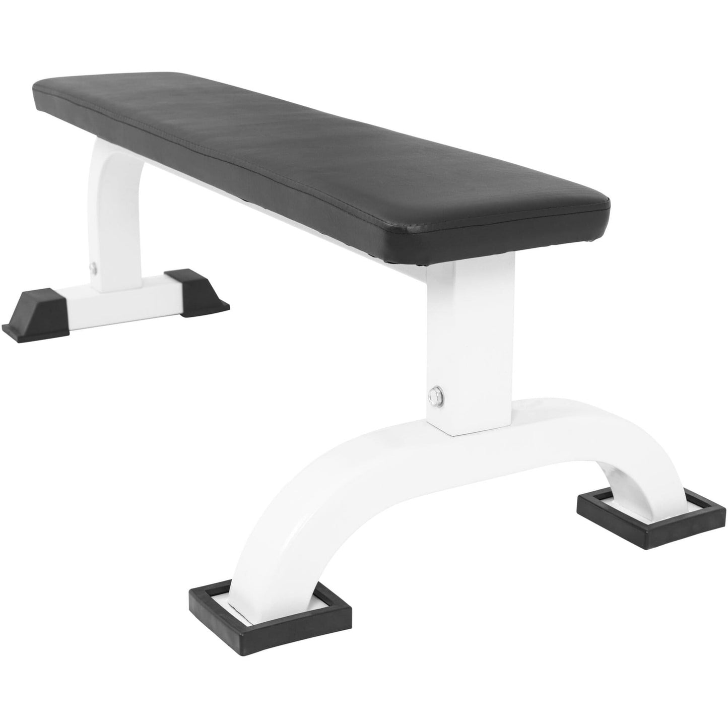 Banc de musculation plat blanc - Gorilla Sports France