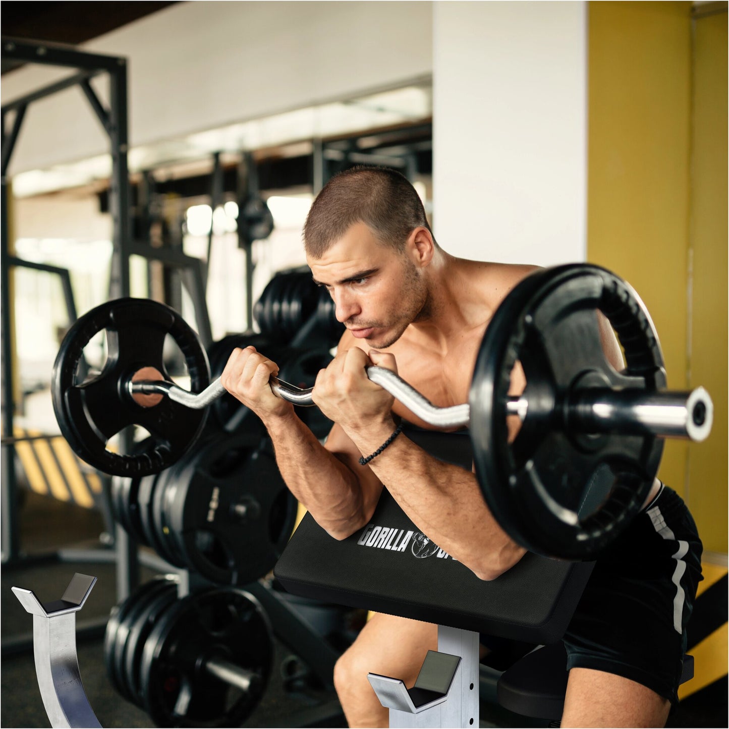 Banc de musculation pour biceps
