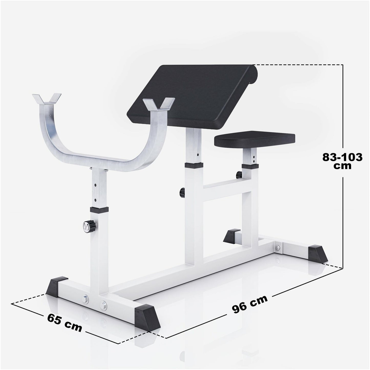 Banc de musculation curl biceps - Gorilla Sports France