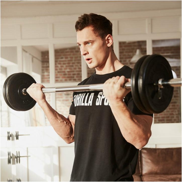 Disques d'haltères en caoutchouc - Gorilla Sports France