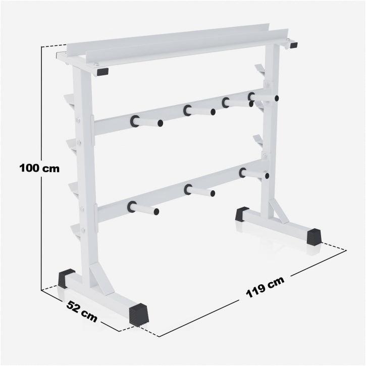 Rack de rangement pour disques et barres 30mm - Gorilla Sports France