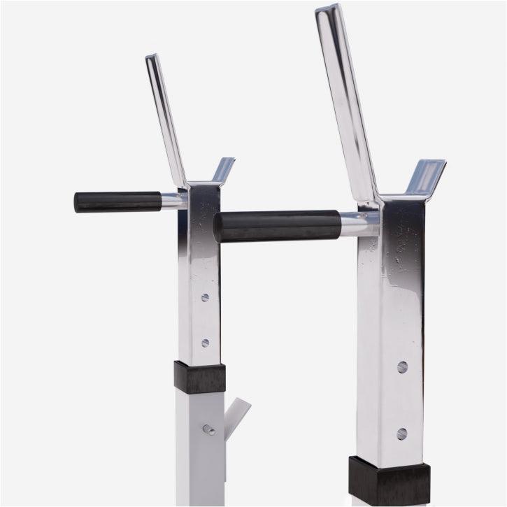 Banc de musculation avec set d'haltères longs - Gorilla Sports France