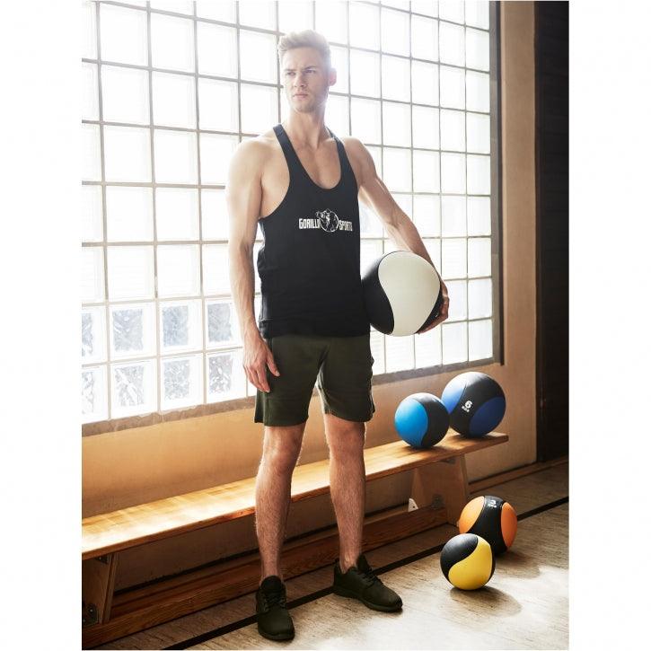 Médecine ball en caoutchouc - Gorilla Sports France