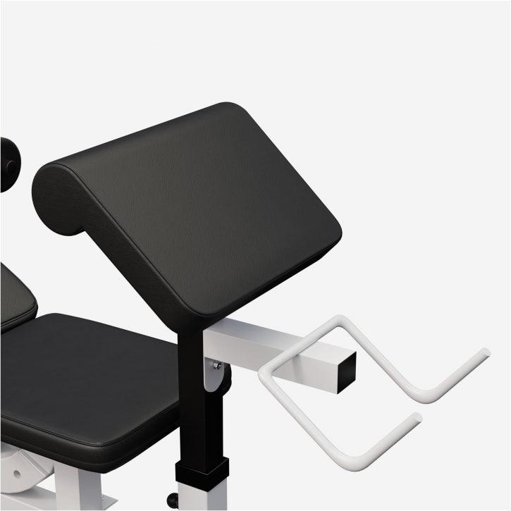 Banc de musculation universel avec set d'haltères 40 - 100 kg en plastique - Gorilla Sports France
