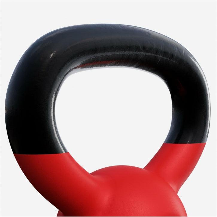Kettlebell en fonte avec revêtement en vinyle - Gorilla Sports France