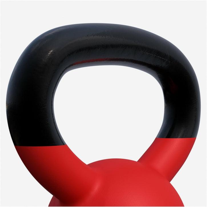 Kettlebell en fonte avec revêtement en vinyle - Gorilla Sports France