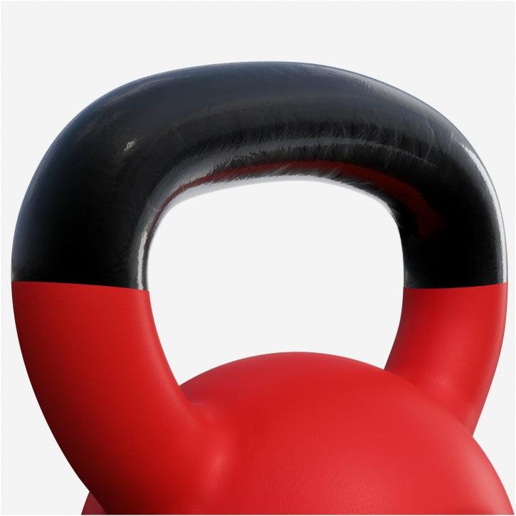 Kettlebell en fonte avec revêtement en vinyle - Gorilla Sports France