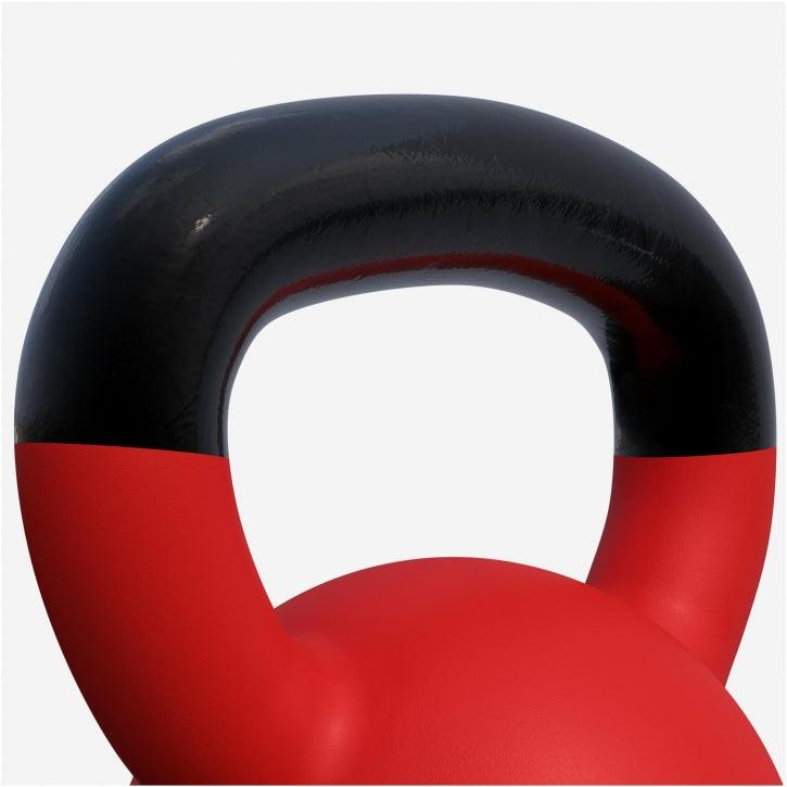 Kettlebell en fonte avec revêtement en vinyle - Gorilla Sports France