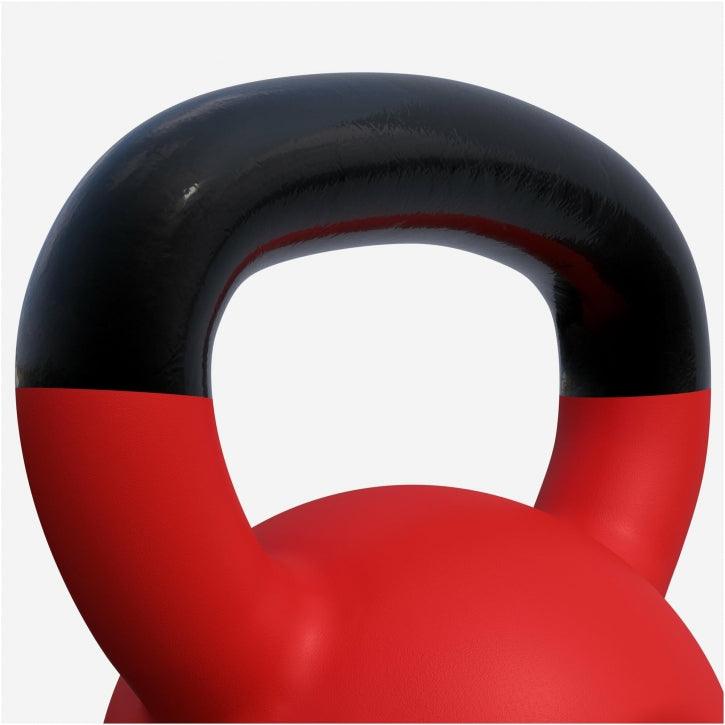 Kettlebell en fonte avec revêtement en vinyle - Gorilla Sports France