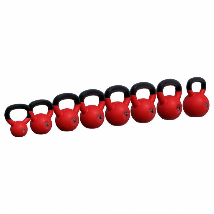 Kettlebell en fonte avec revêtement en vinyle - Gorilla Sports France