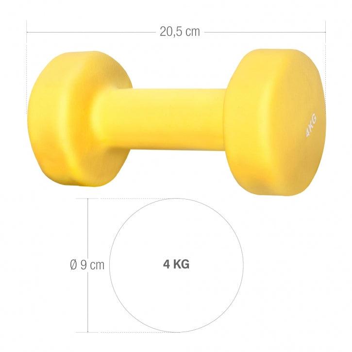 Haltères en néoprène - Gorilla Sports France