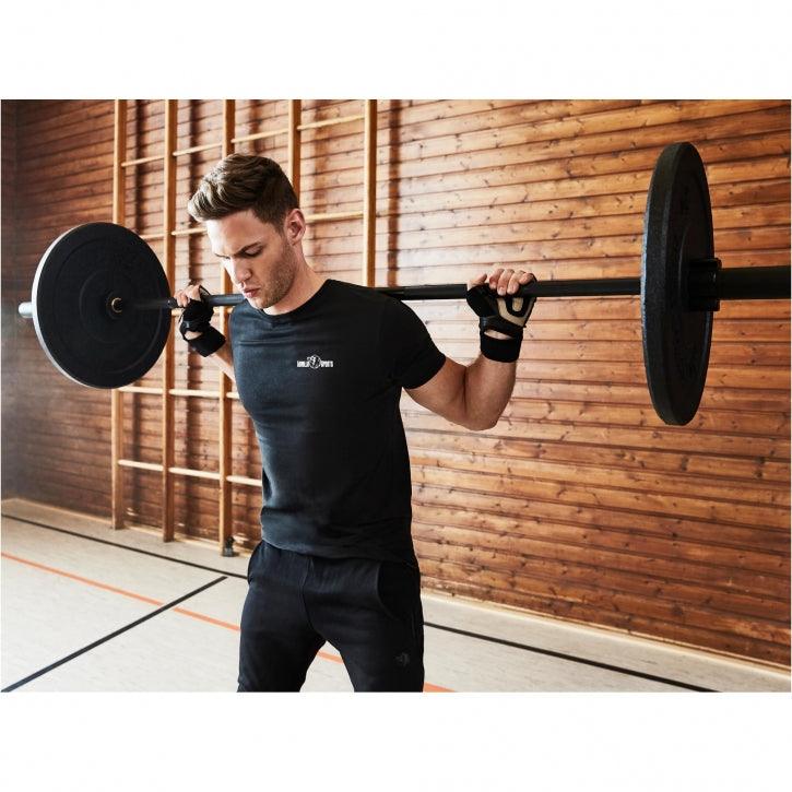 Gants de musculation avec bande de maintien articulaire - Gorilla Sports France