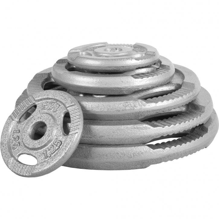 Set d'haltères curl SZ en fonte Gripper 35 kg - Gorilla Sports France