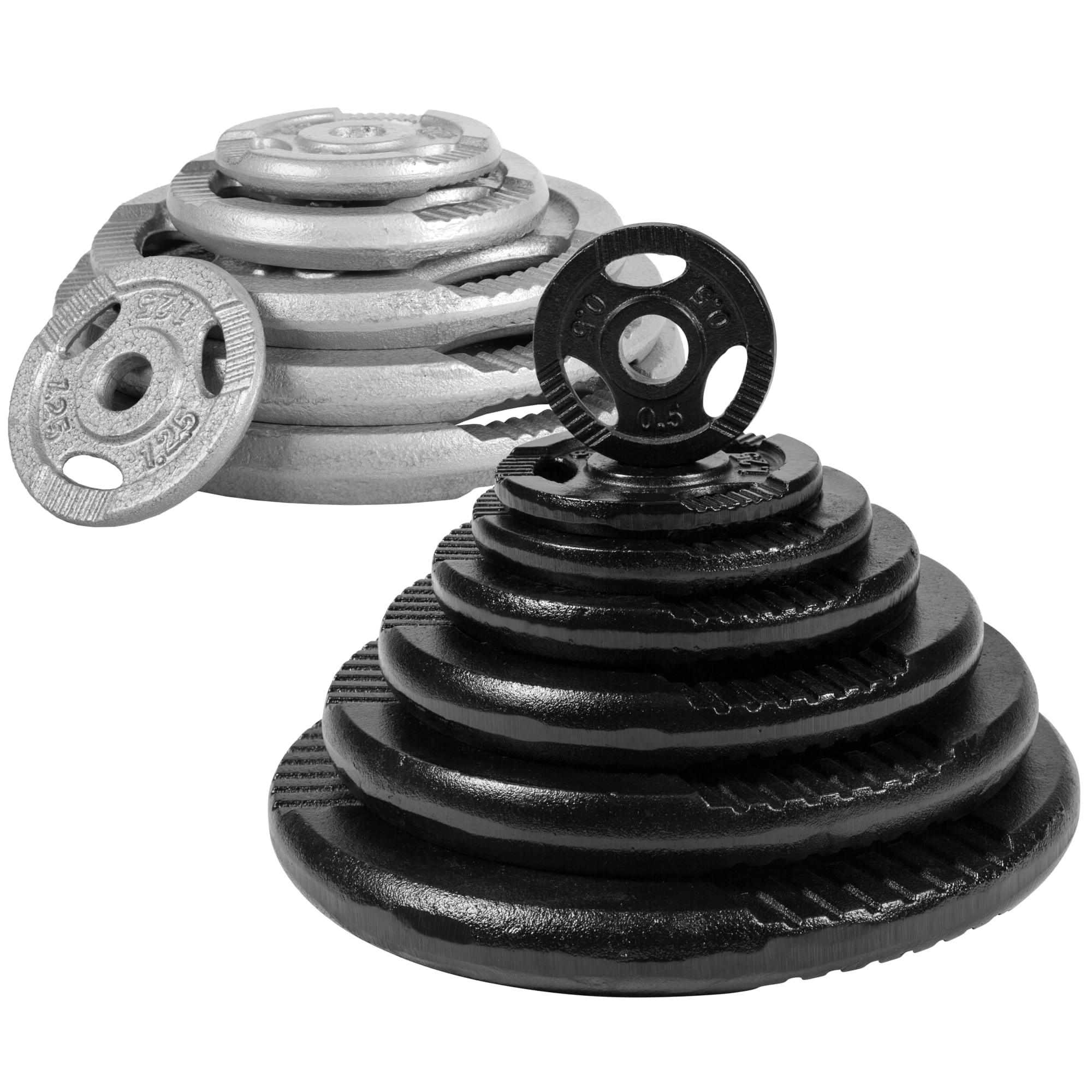 Disques d'haltères en fonte, 2,5 kg/5 kg/10 kg/15 kg/20 kg