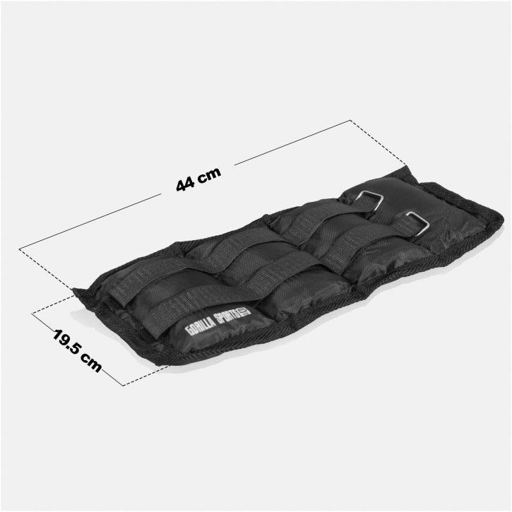 Bandes lestées pour poignets ou chevilles - Gorilla Sports France