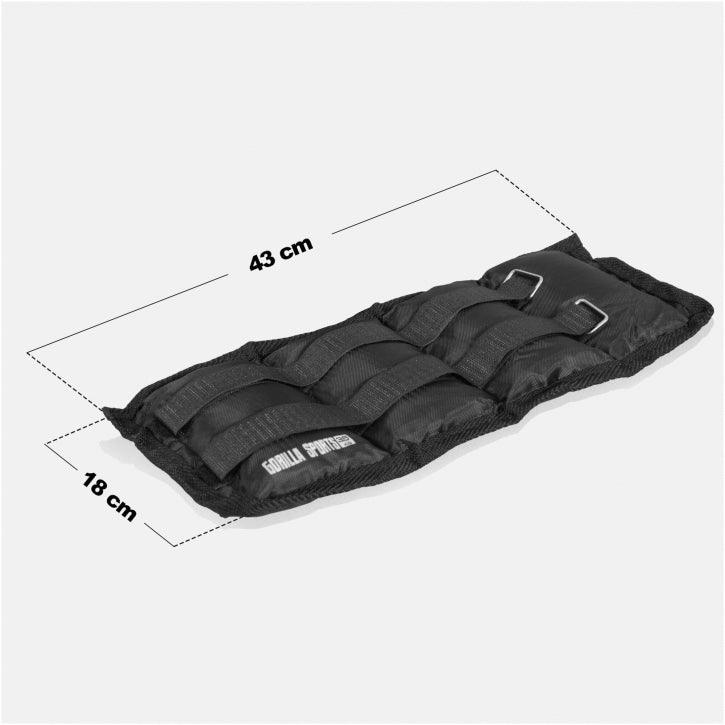 Bandes lestées pour poignets ou chevilles - Gorilla Sports France
