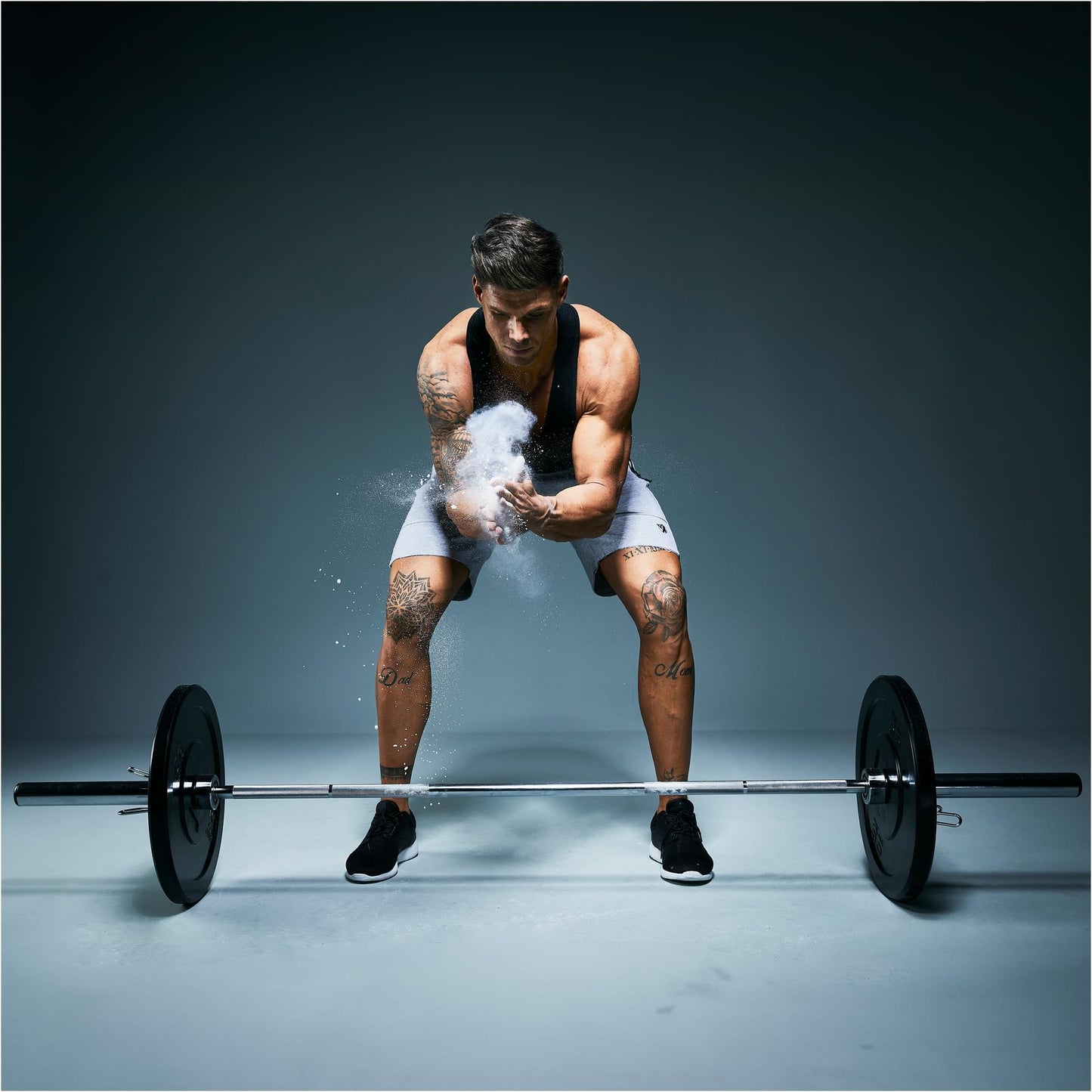 Barre olympique de 218 cm - 50/51 mm - Gorilla Sports France