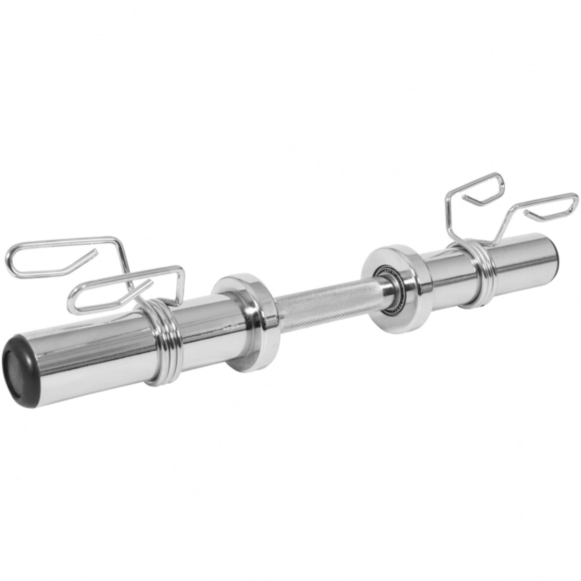 Barre courte 50 cm avec stop disques à ressort - Gorilla Sports France