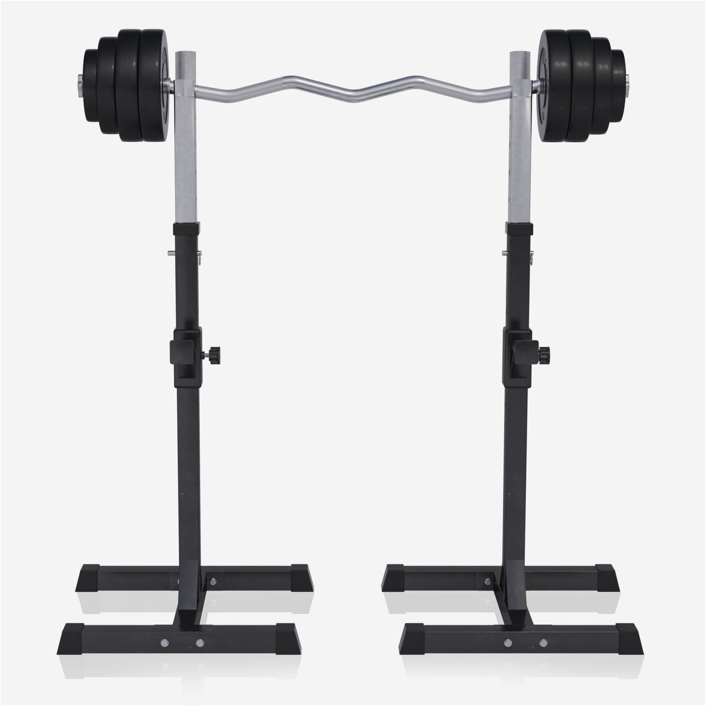 Support pour haltères avec poids de musculation 35 kg