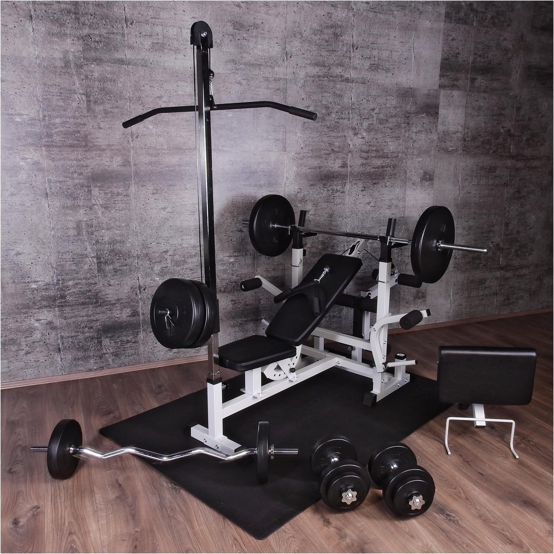 Stations de tirage pour banc de musculation - Gorilla Sports France