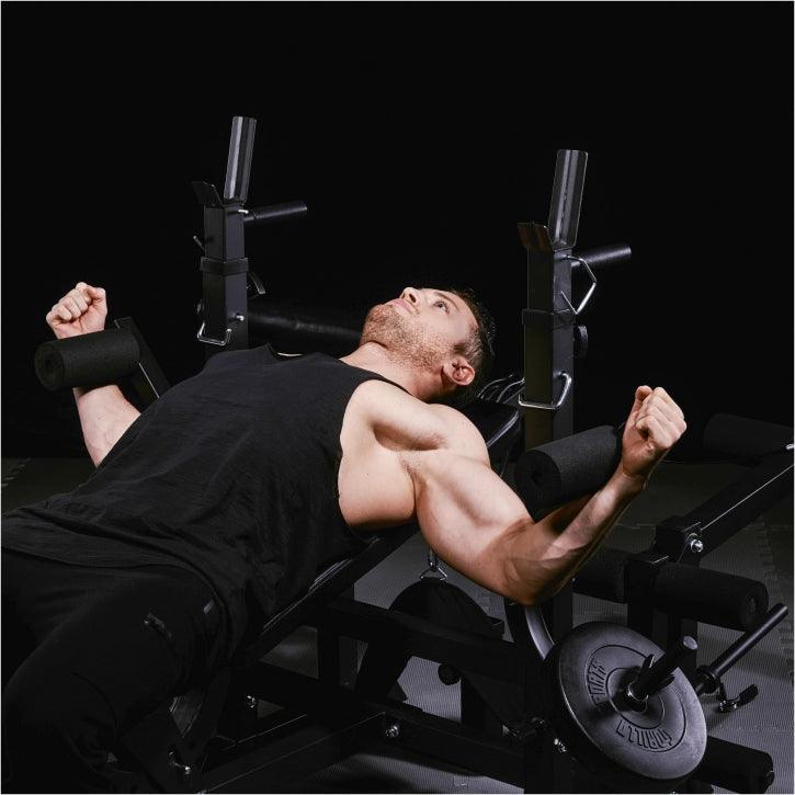 Stations de musculation universelle avec poulie de traction - Gorilla Sports France