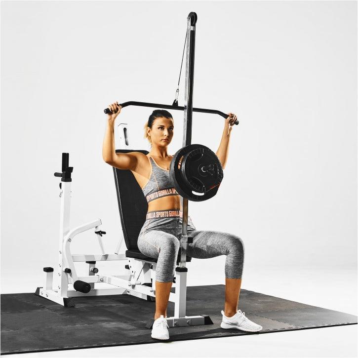 Stations de musculation universelle avec poulie de traction - Gorilla Sports France
