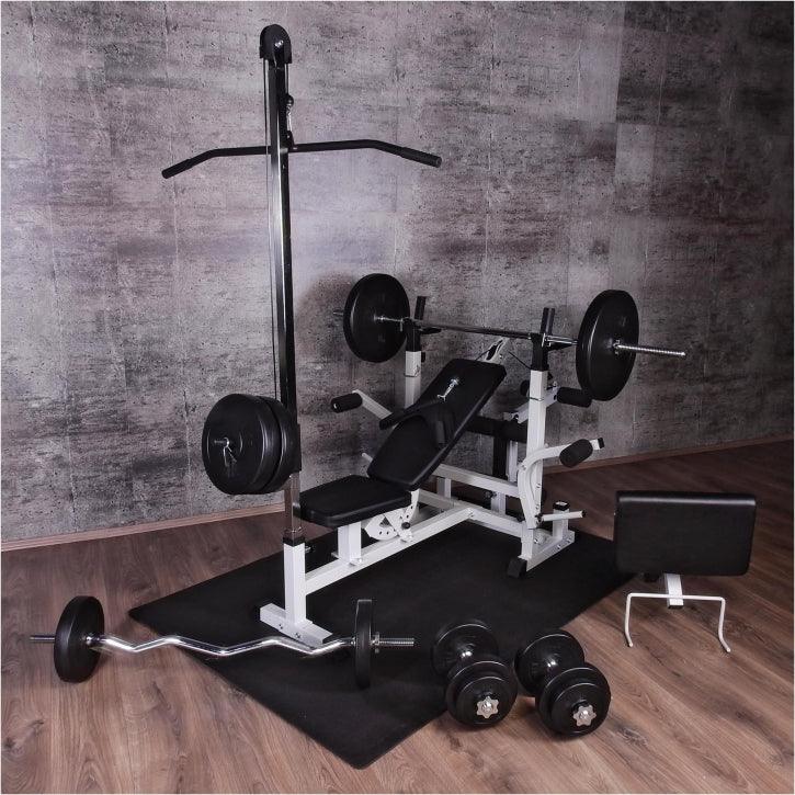 Stations de musculation universelle avec poulie de traction - Gorilla Sports France