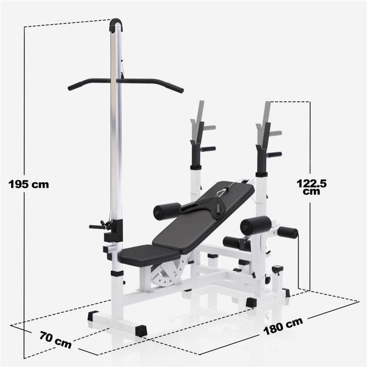 Stations de musculation universelle avec poulie de traction - Gorilla Sports France
