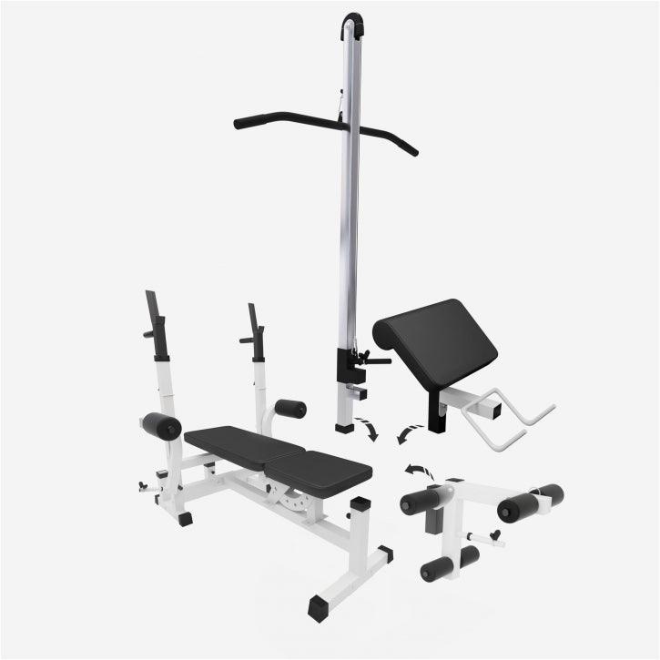 Stations de musculation universelle avec poulie de traction - Gorilla Sports France