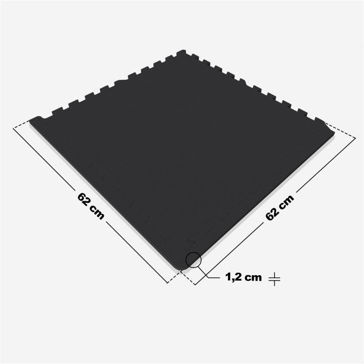 Set de dalles de protection du sol 6 pièces + embouts - Gorilla Sports France