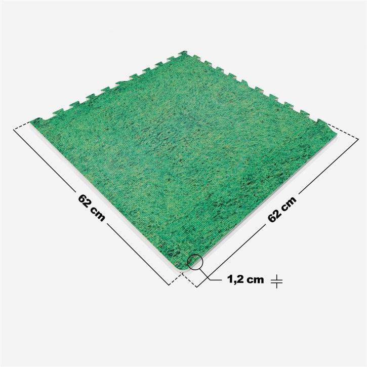 Set de dalles de protection du sol 6 pièces + embouts - Gorilla Sports France