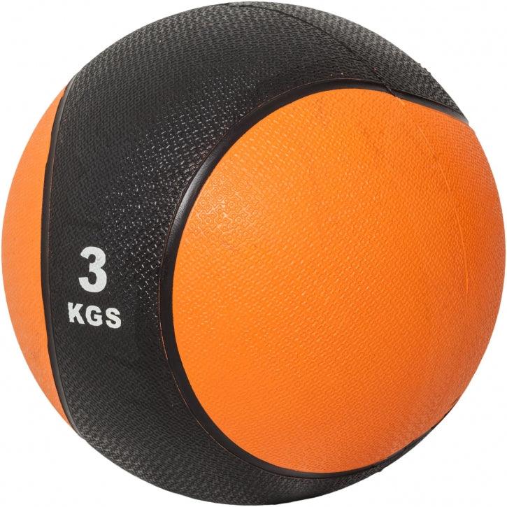 Médecine ball en caoutchouc - Gorilla Sports France