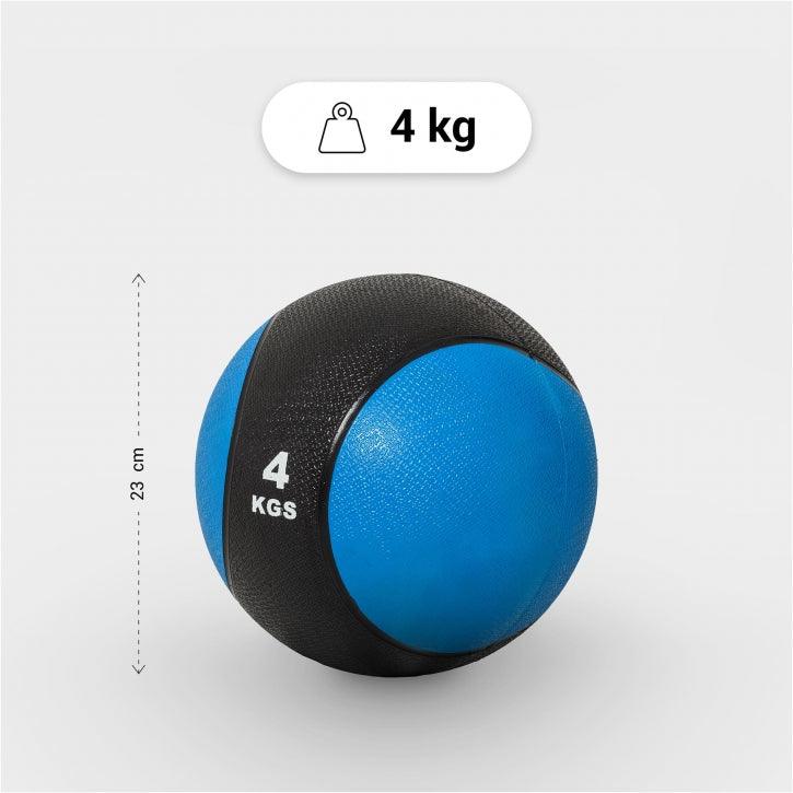 Médecine ball en caoutchouc - Gorilla Sports France