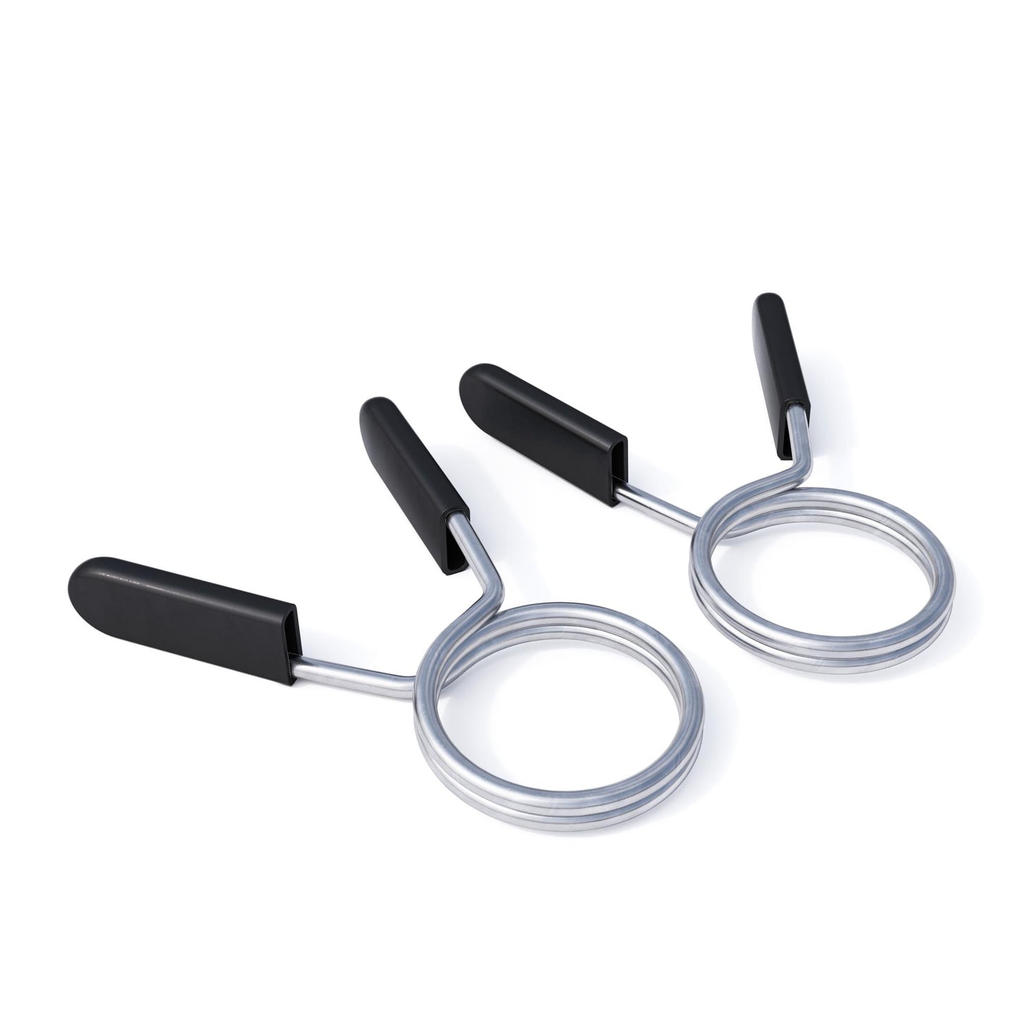 Stop-disques à ressort 30/31 mm pour barres d'haltères - Lot de 2 - Gorilla Sports France