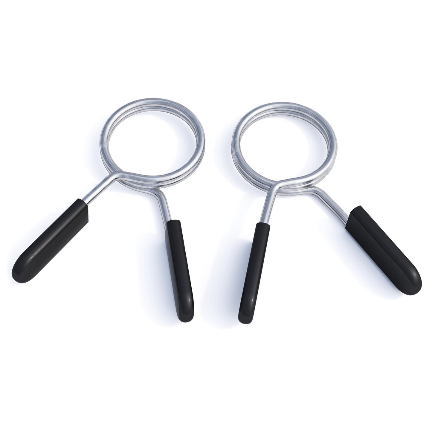 Stop-disques à ressort 30/31 mm pour barres d'haltères - Lot de 2 - Gorilla Sports France
