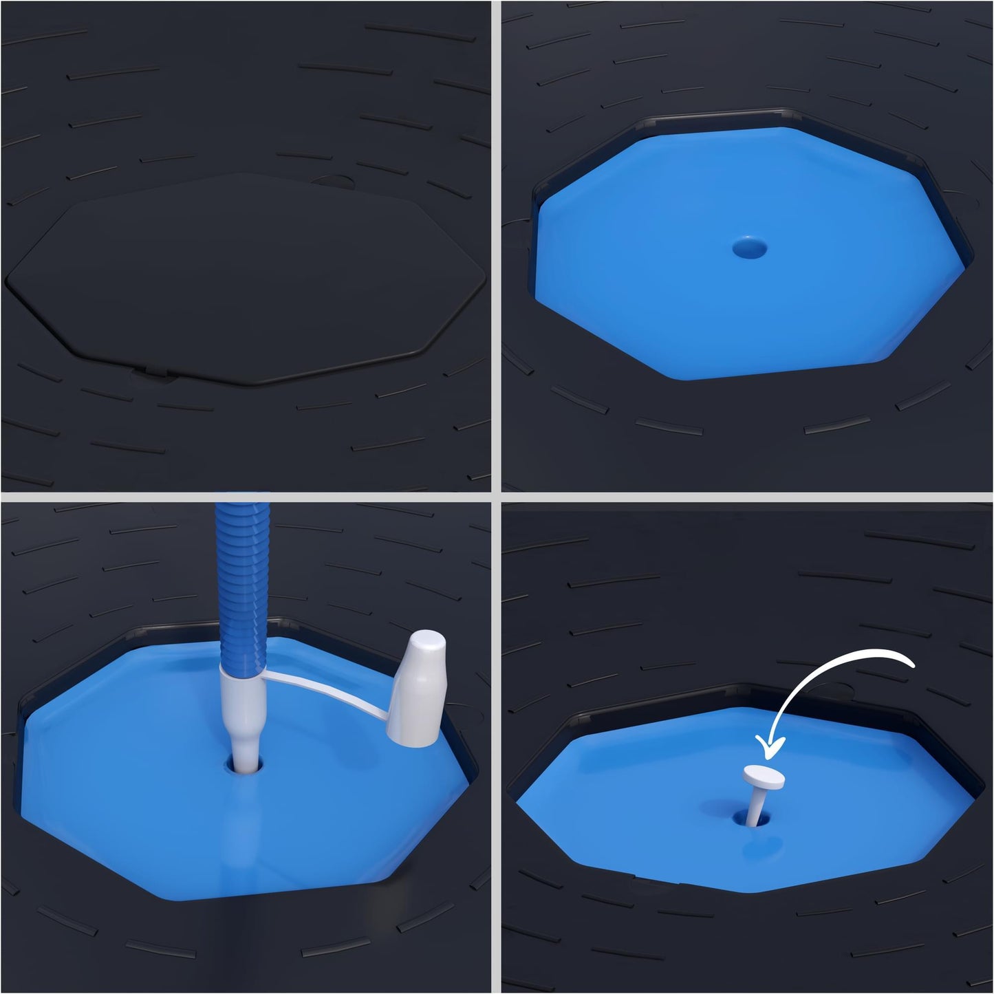 Ballon d'équilibre avec poignées - Gorilla Sports France