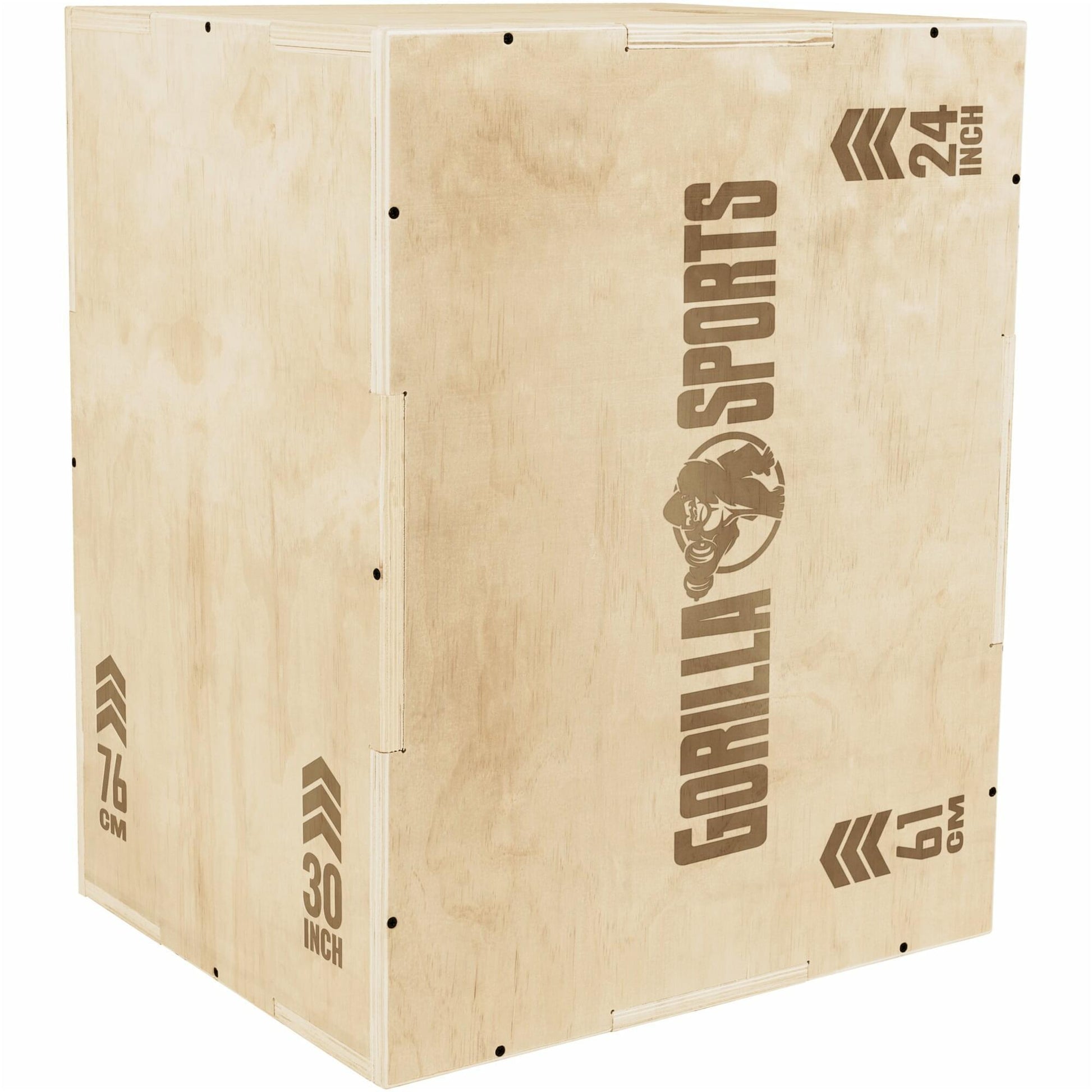 Plyo Box - Boîte à sauter en bois - Gorilla Sports France