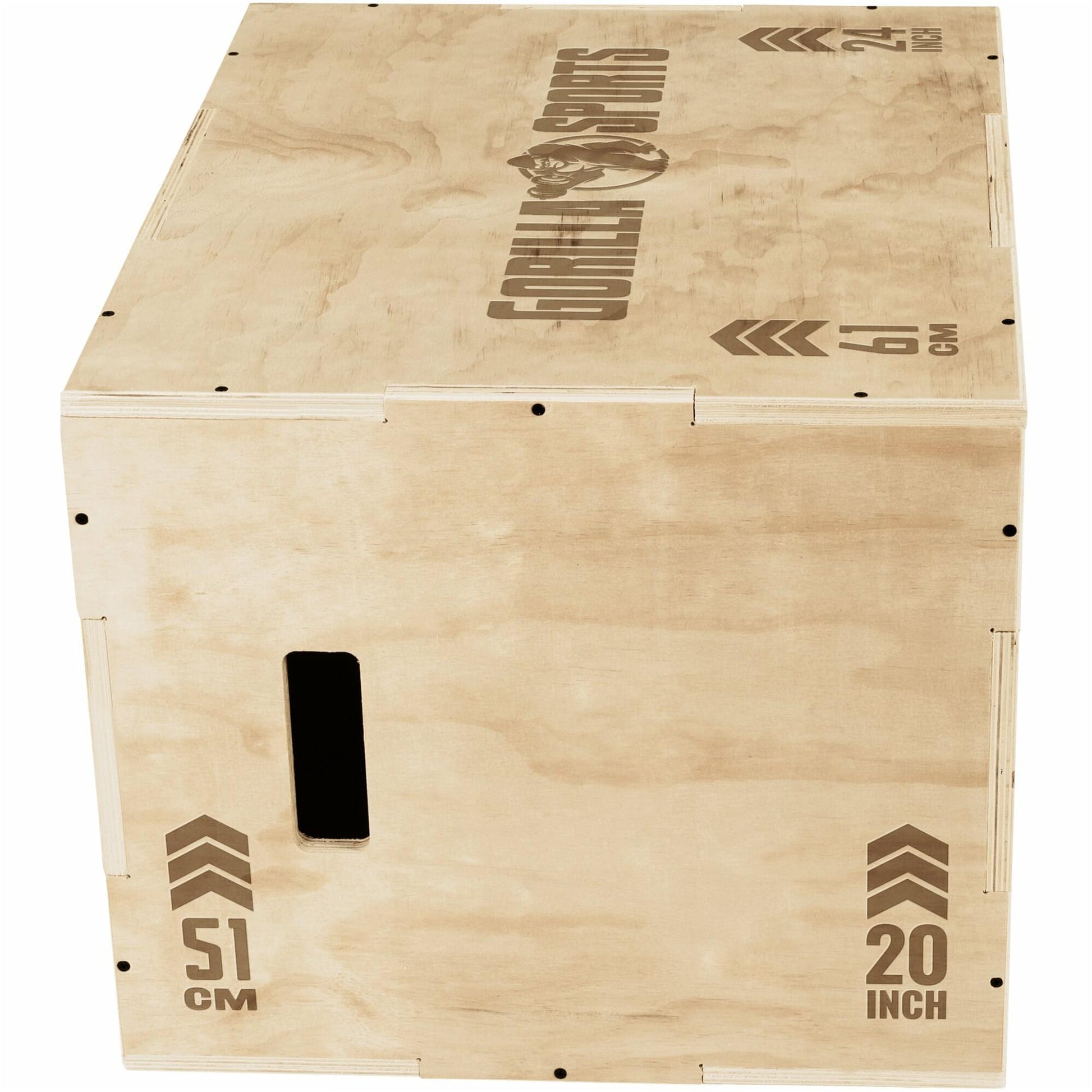 Plyo Box - Boîte à sauter en bois - Gorilla Sports France